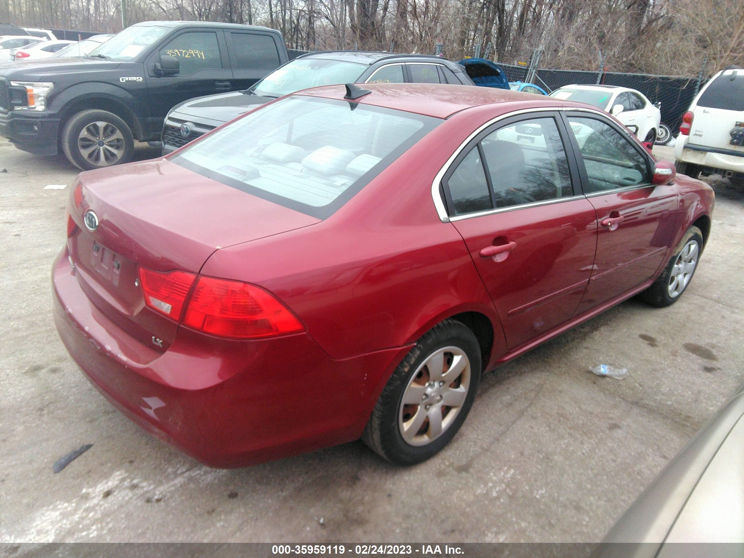 Photo 3 VIN: KNAGE228395282310 - KIA OPTIMA 