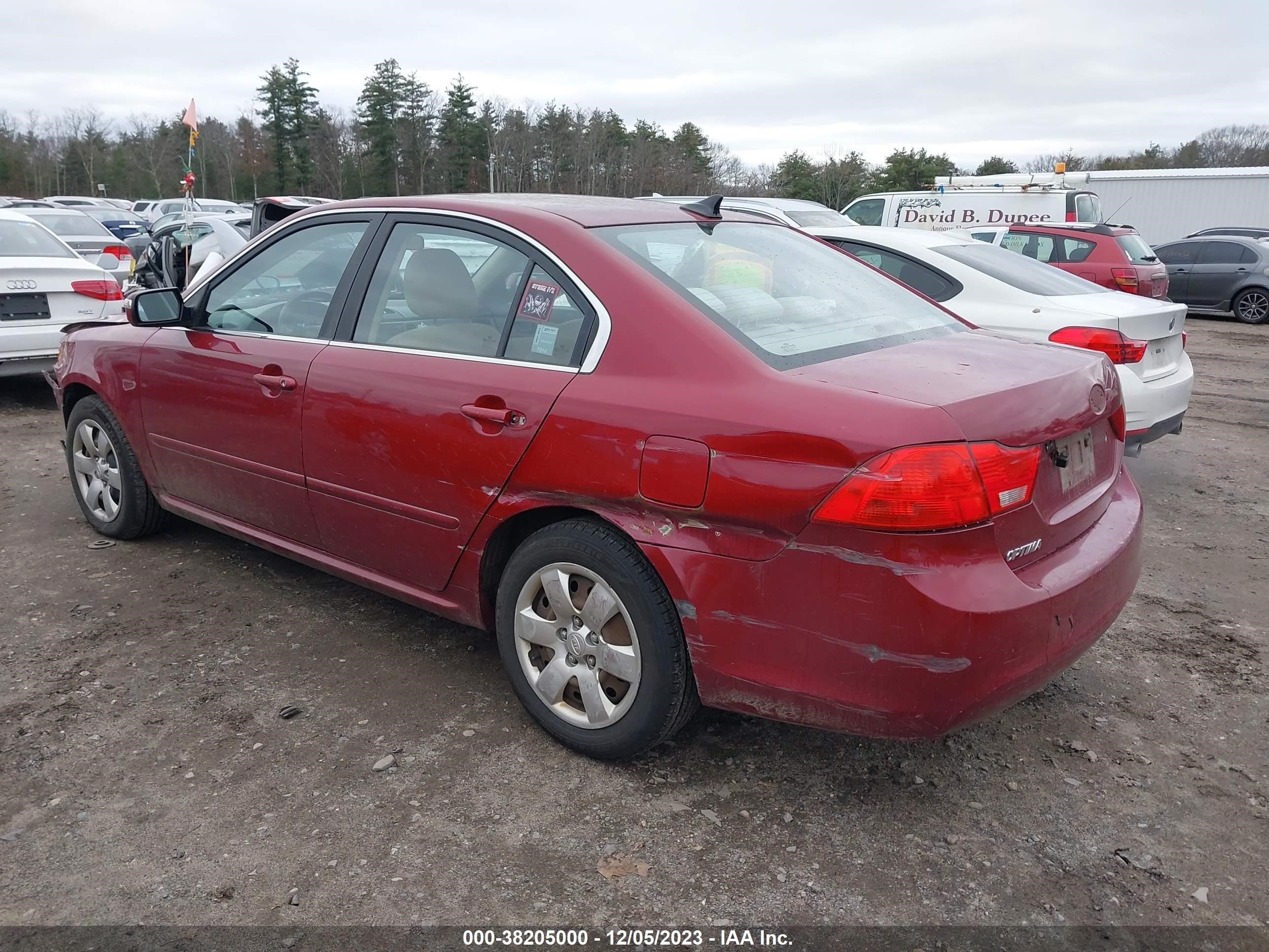 Photo 2 VIN: KNAGE228595311838 - KIA OPTIMA 