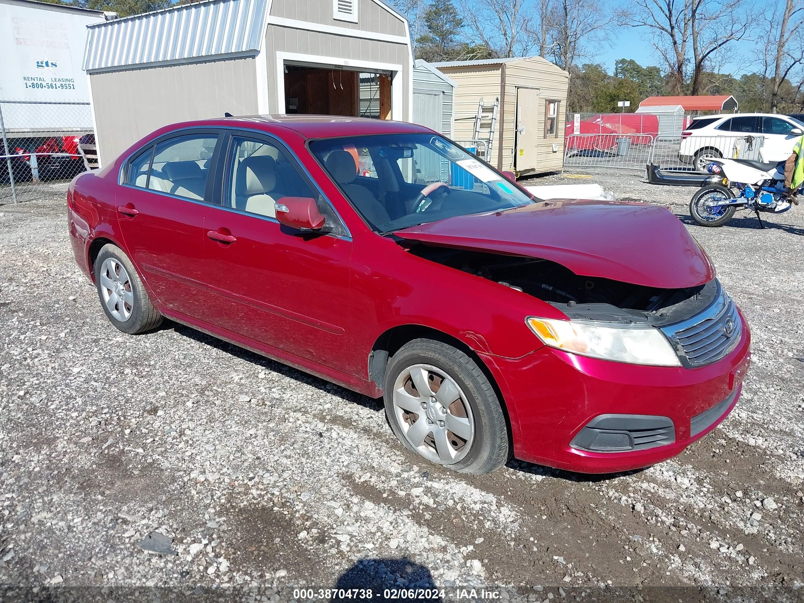 Photo 1 VIN: KNAGE228895305323 - KIA OPTIMA 