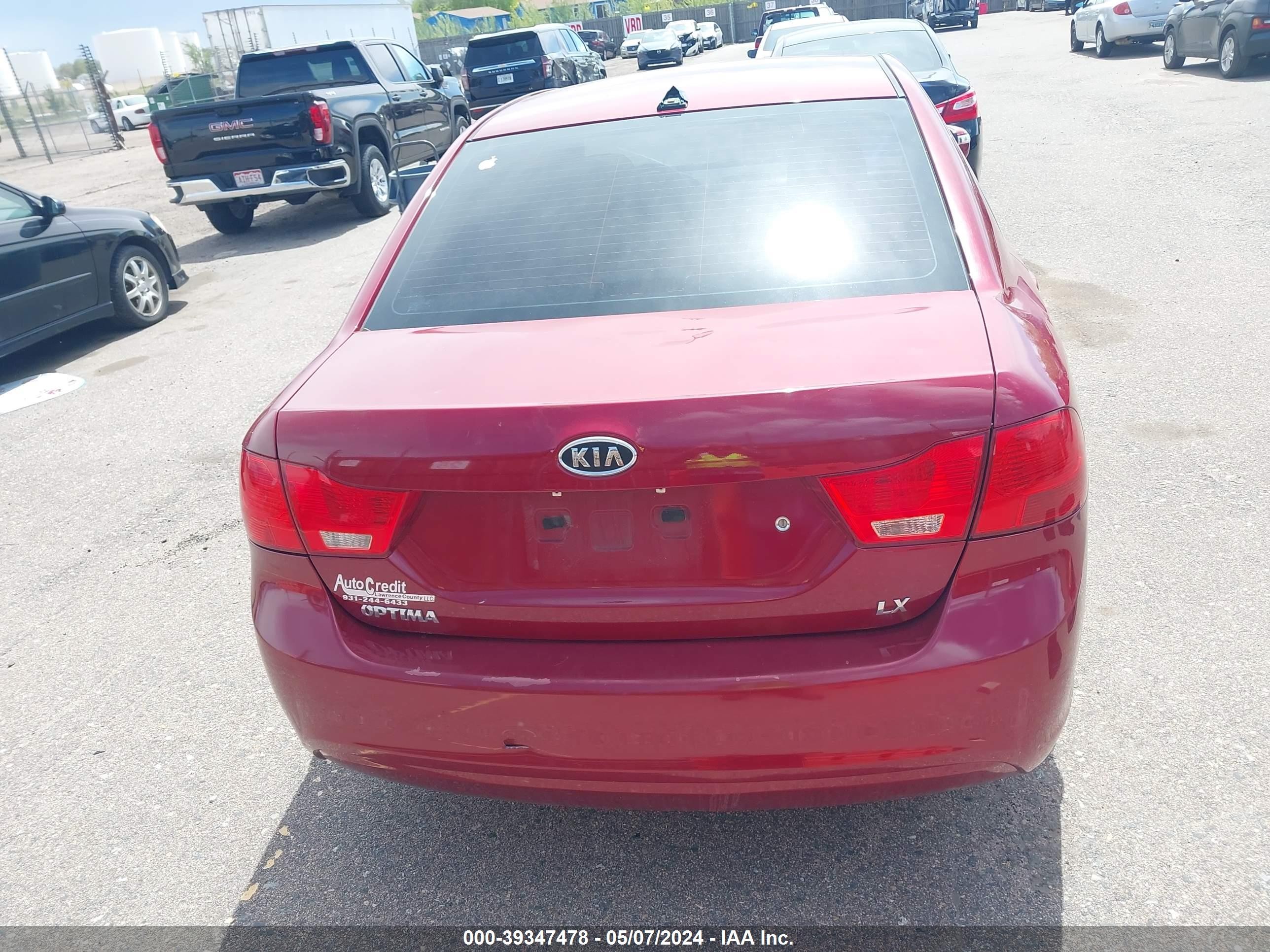 Photo 15 VIN: KNAGE228X95288508 - KIA OPTIMA 