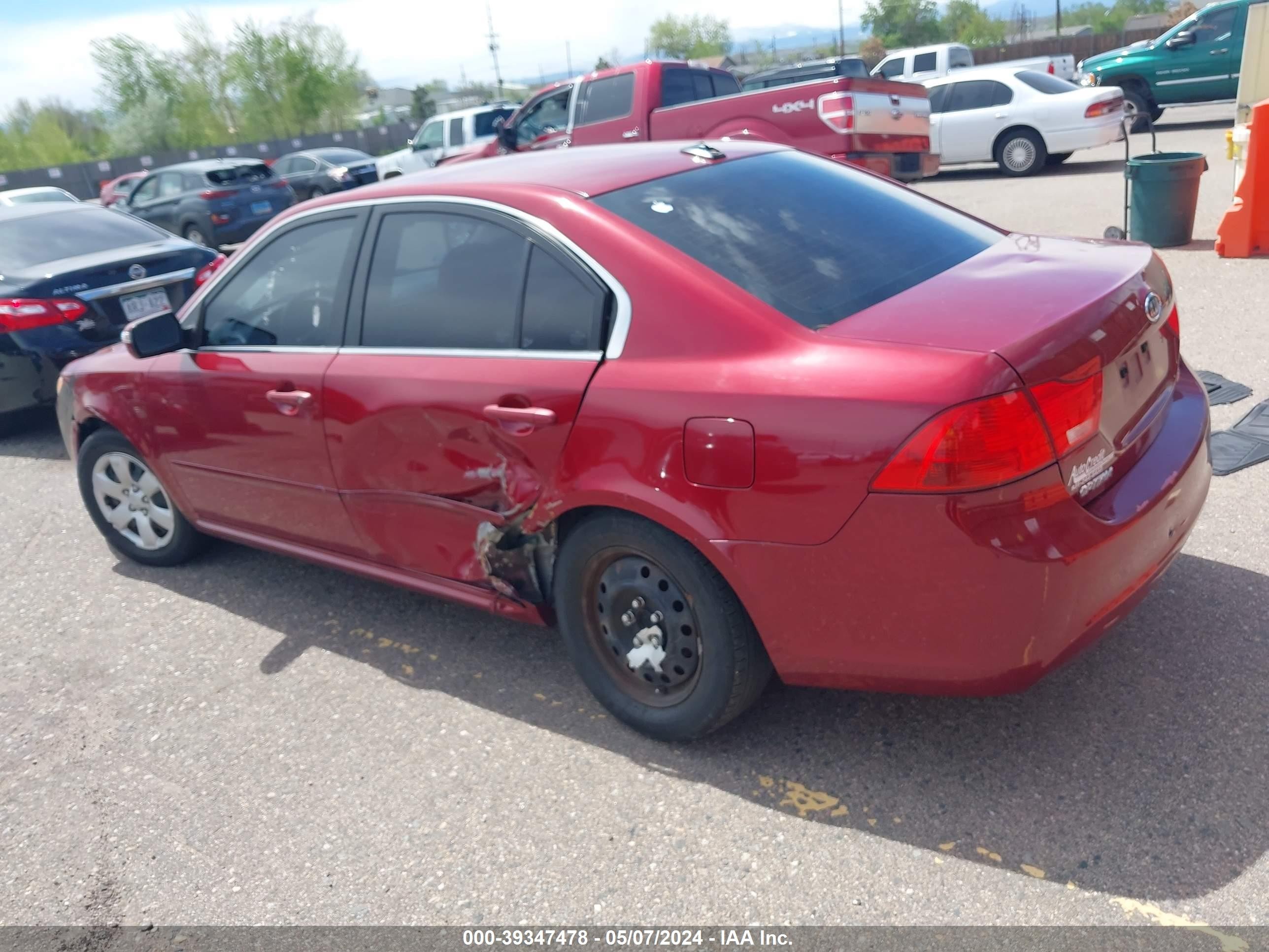 Photo 2 VIN: KNAGE228X95288508 - KIA OPTIMA 