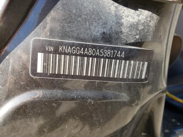 Photo 9 VIN: KNAGG4A80A5381744 - KIA OPTIMA LX 