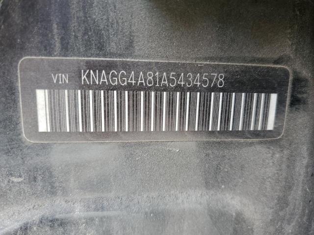 Photo 9 VIN: KNAGG4A81A5434578 - KIA OPTIMA LX 