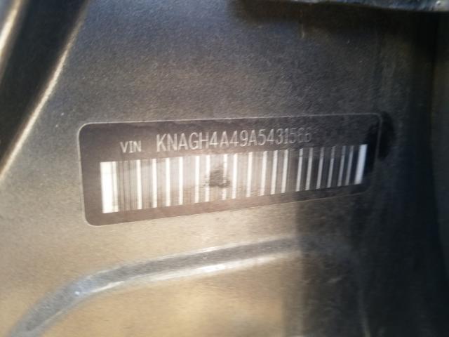 Photo 9 VIN: KNAGH4A49A5431566 - KIA OPTIMA EX 