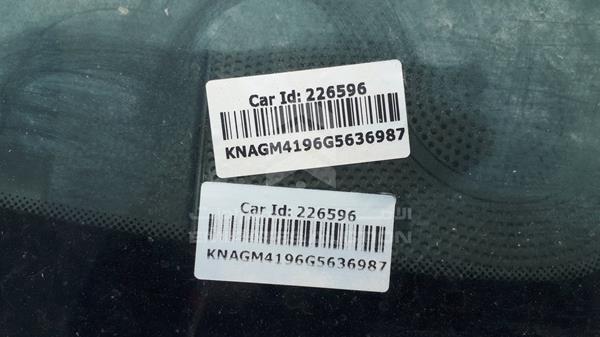 Photo 3 VIN: KNAGM4196G5636987 - KIA OPTIMA 