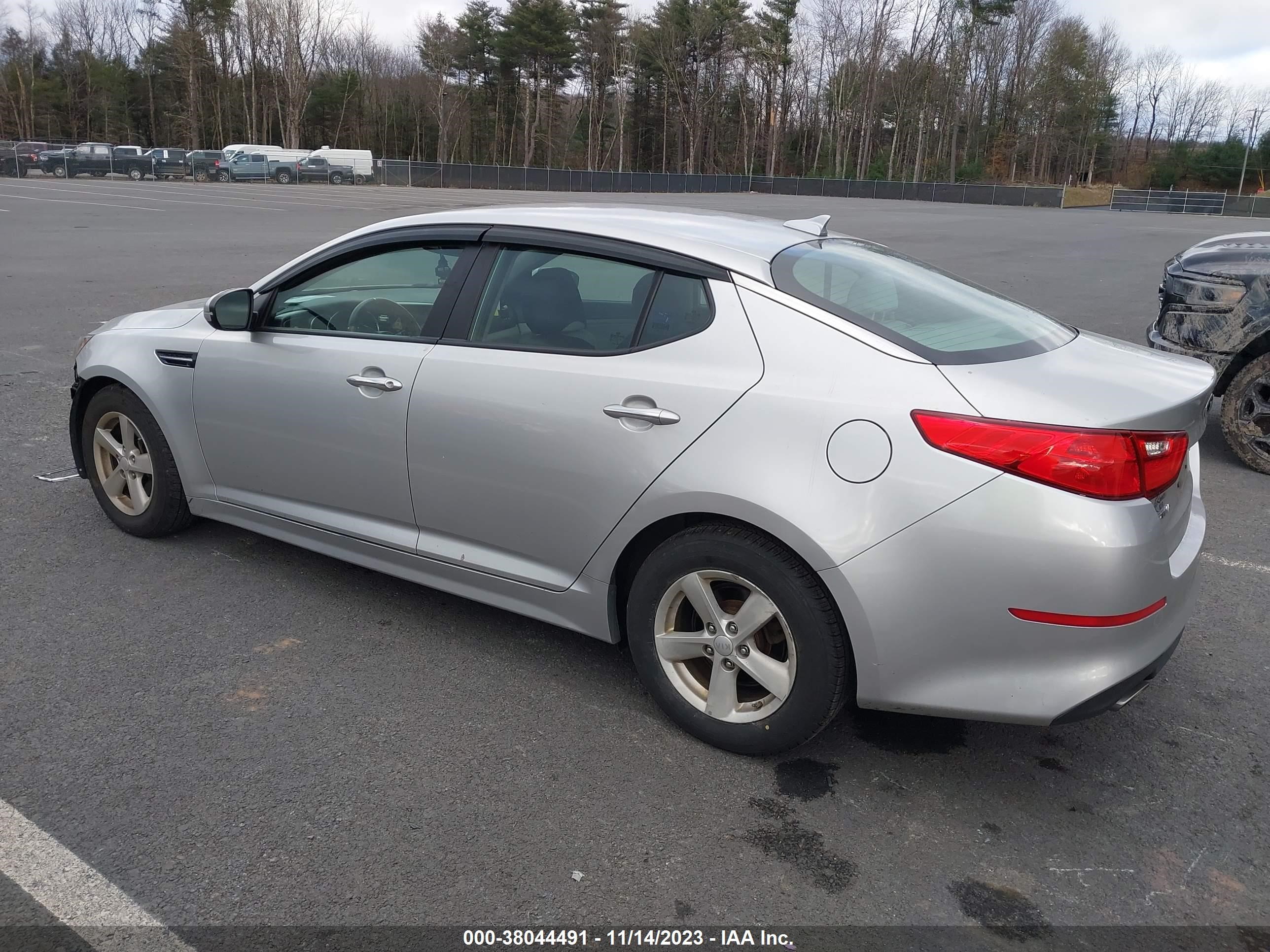 Photo 2 VIN: KNAGM4A70E5454147 - KIA OPTIMA 