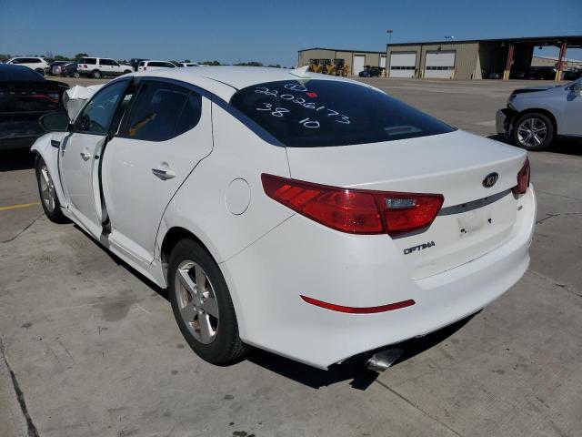 Photo 2 VIN: KNAGM4A70E5458652 - KIA OPTIMA LX 