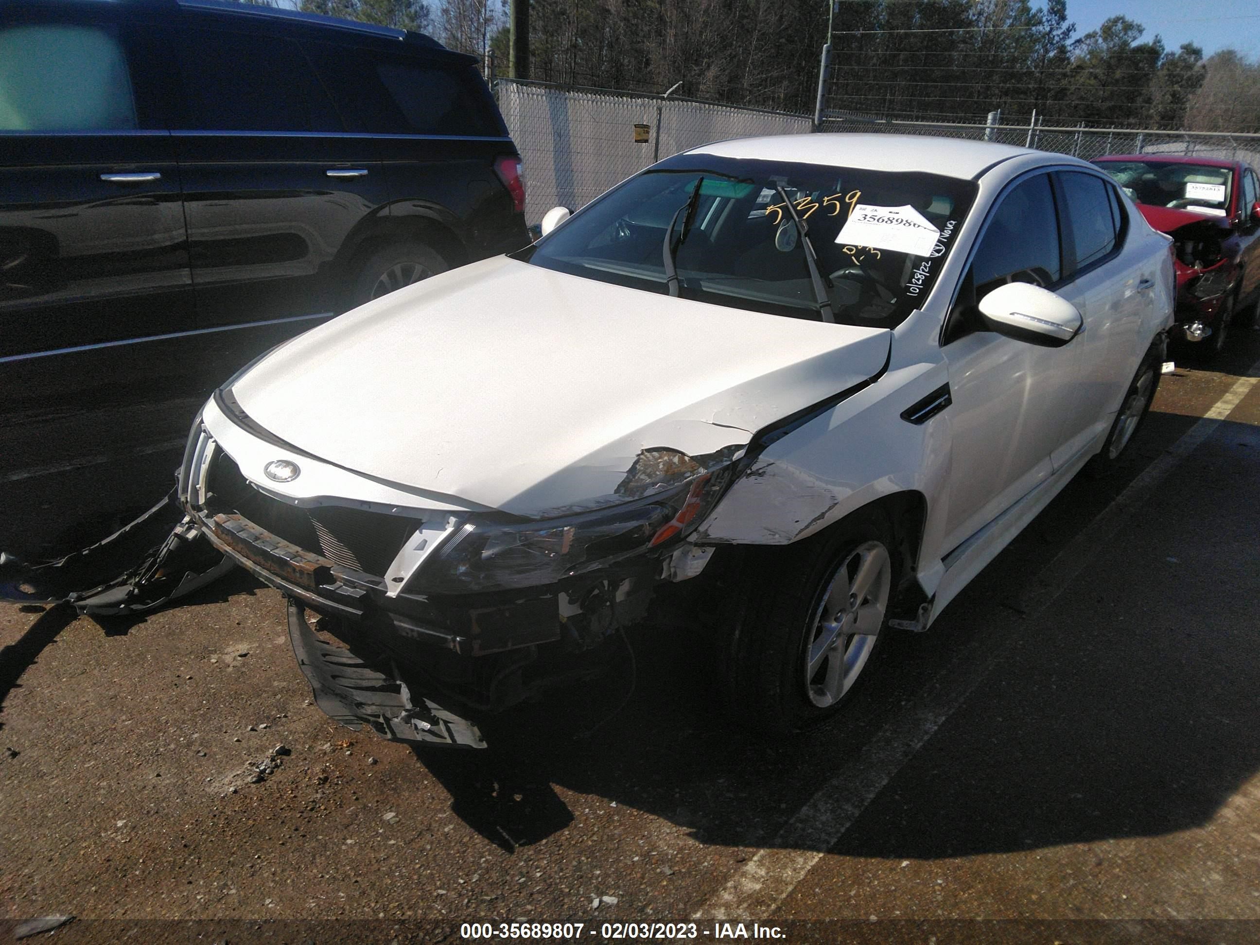 Photo 1 VIN: KNAGM4A70E5495359 - KIA OPTIMA 