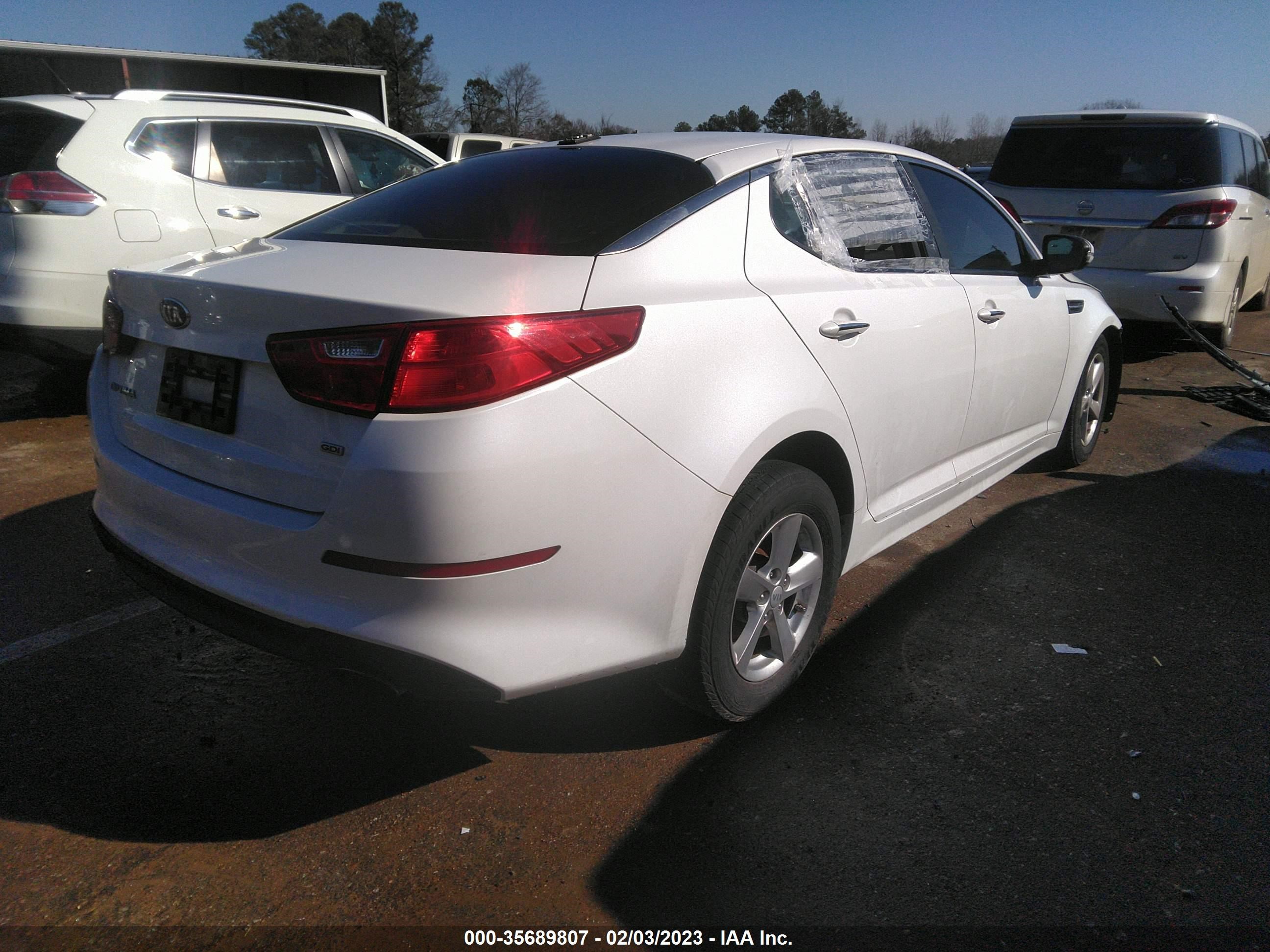 Photo 3 VIN: KNAGM4A70E5495359 - KIA OPTIMA 