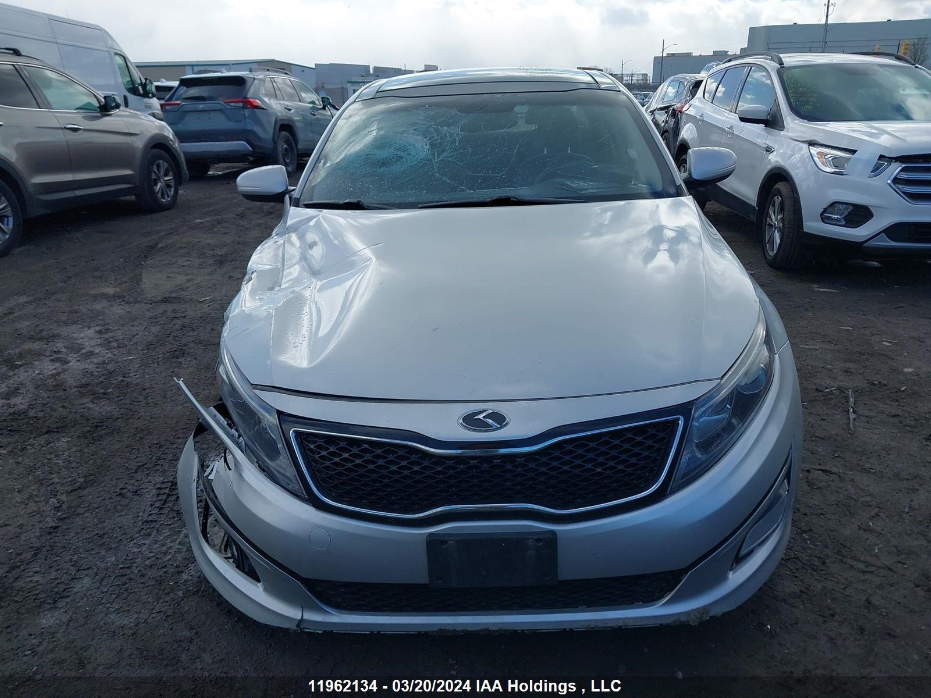 Photo 11 VIN: KNAGM4A70E5506053 - KIA OPTIMA 