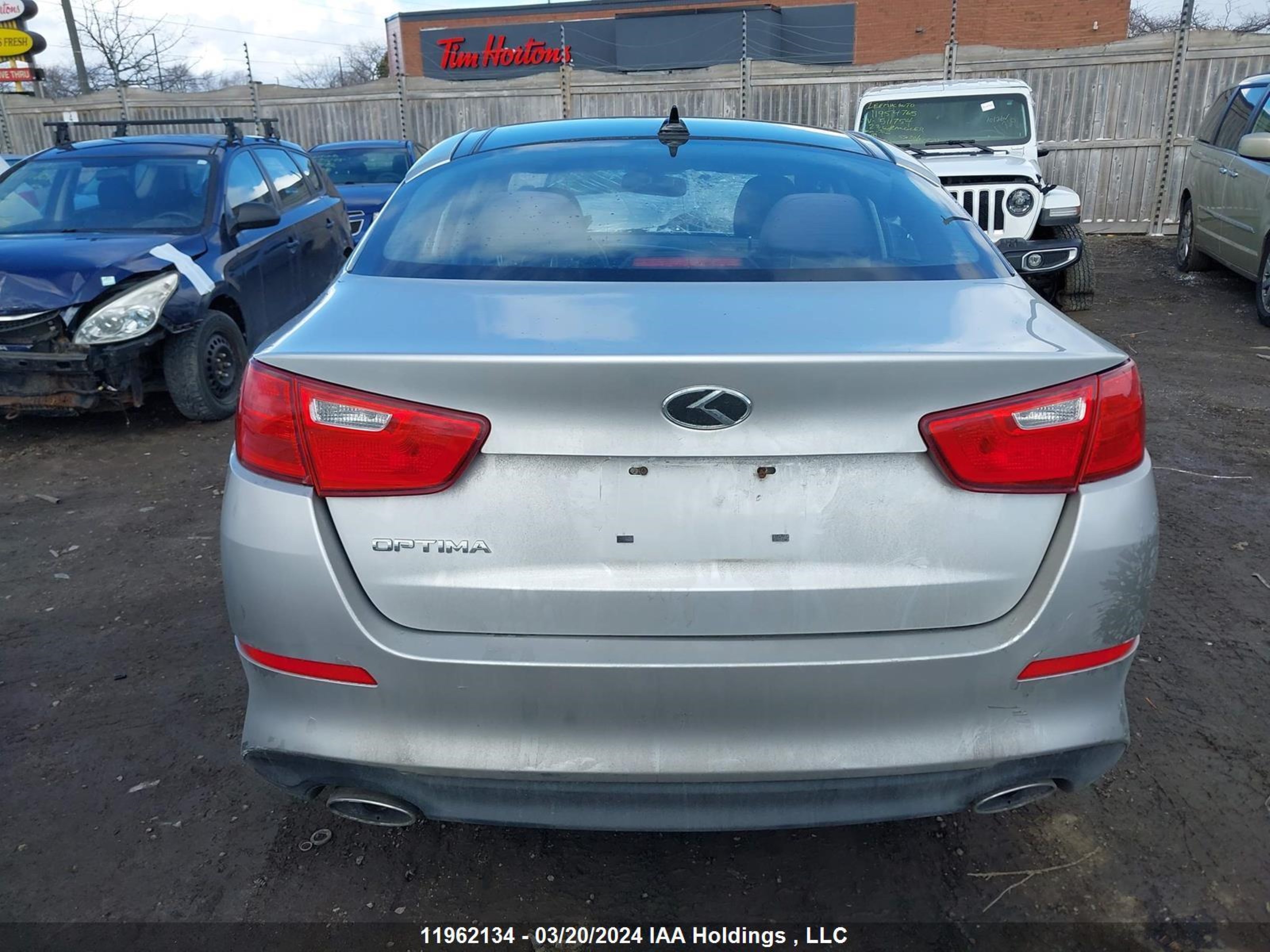 Photo 15 VIN: KNAGM4A70E5506053 - KIA OPTIMA 