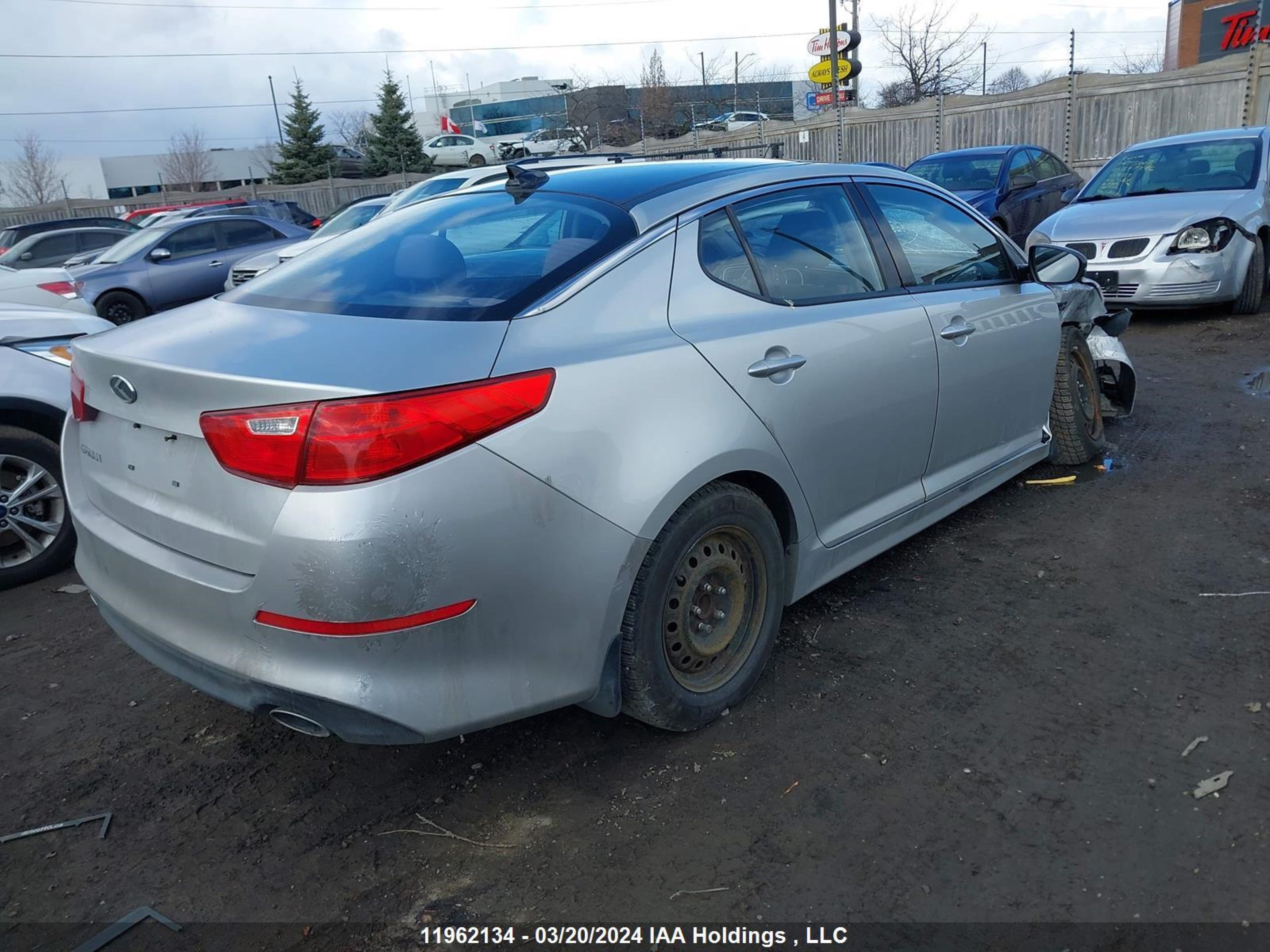 Photo 3 VIN: KNAGM4A70E5506053 - KIA OPTIMA 