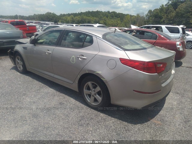 Photo 2 VIN: KNAGM4A70E5523791 - KIA OPTIMA 