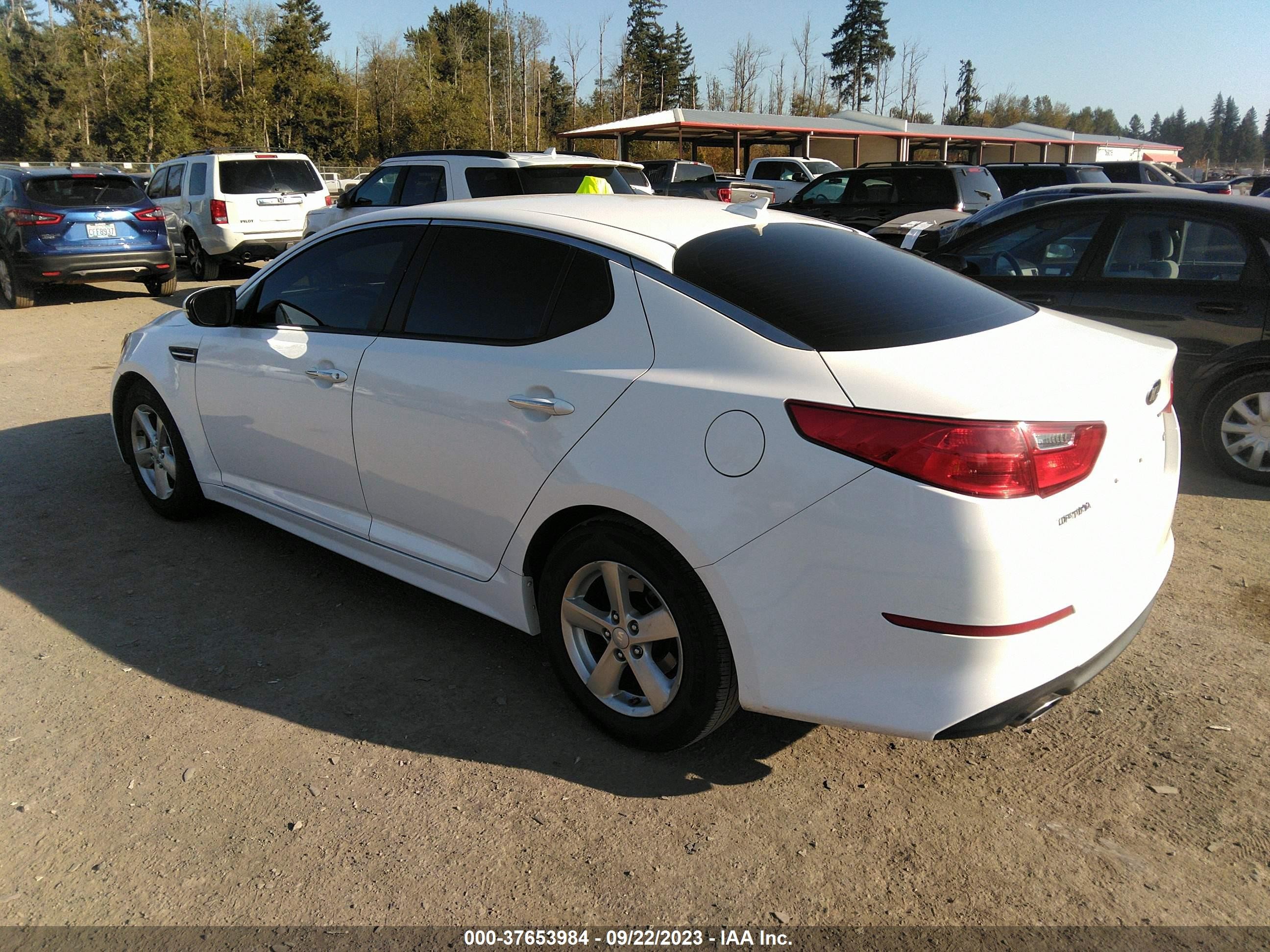 Photo 2 VIN: KNAGM4A70F5529995 - KIA OPTIMA 