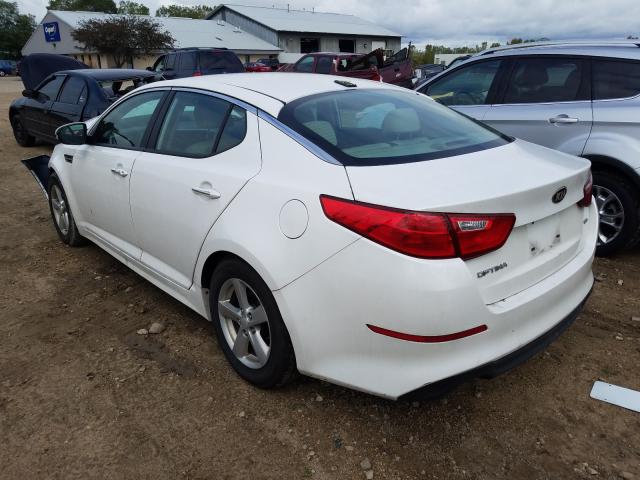 Photo 2 VIN: KNAGM4A70F5537594 - KIA OPTIMA LX 