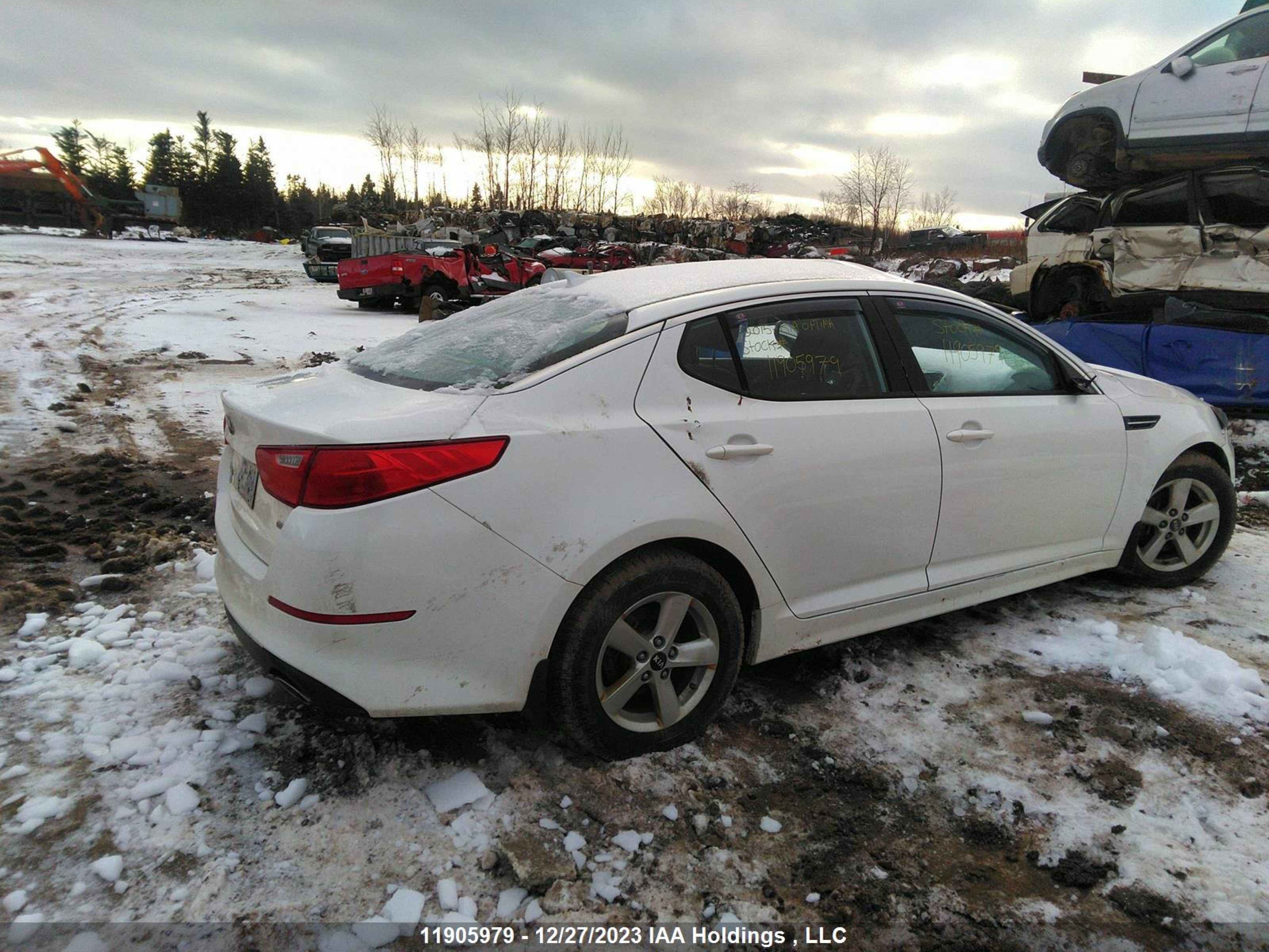 Photo 3 VIN: KNAGM4A70F5563807 - KIA OPTIMA 