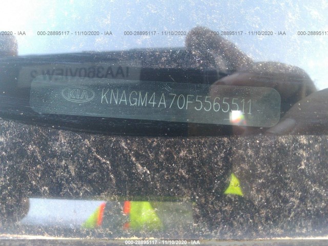 Photo 8 VIN: KNAGM4A70F5565511 - KIA OPTIMA 