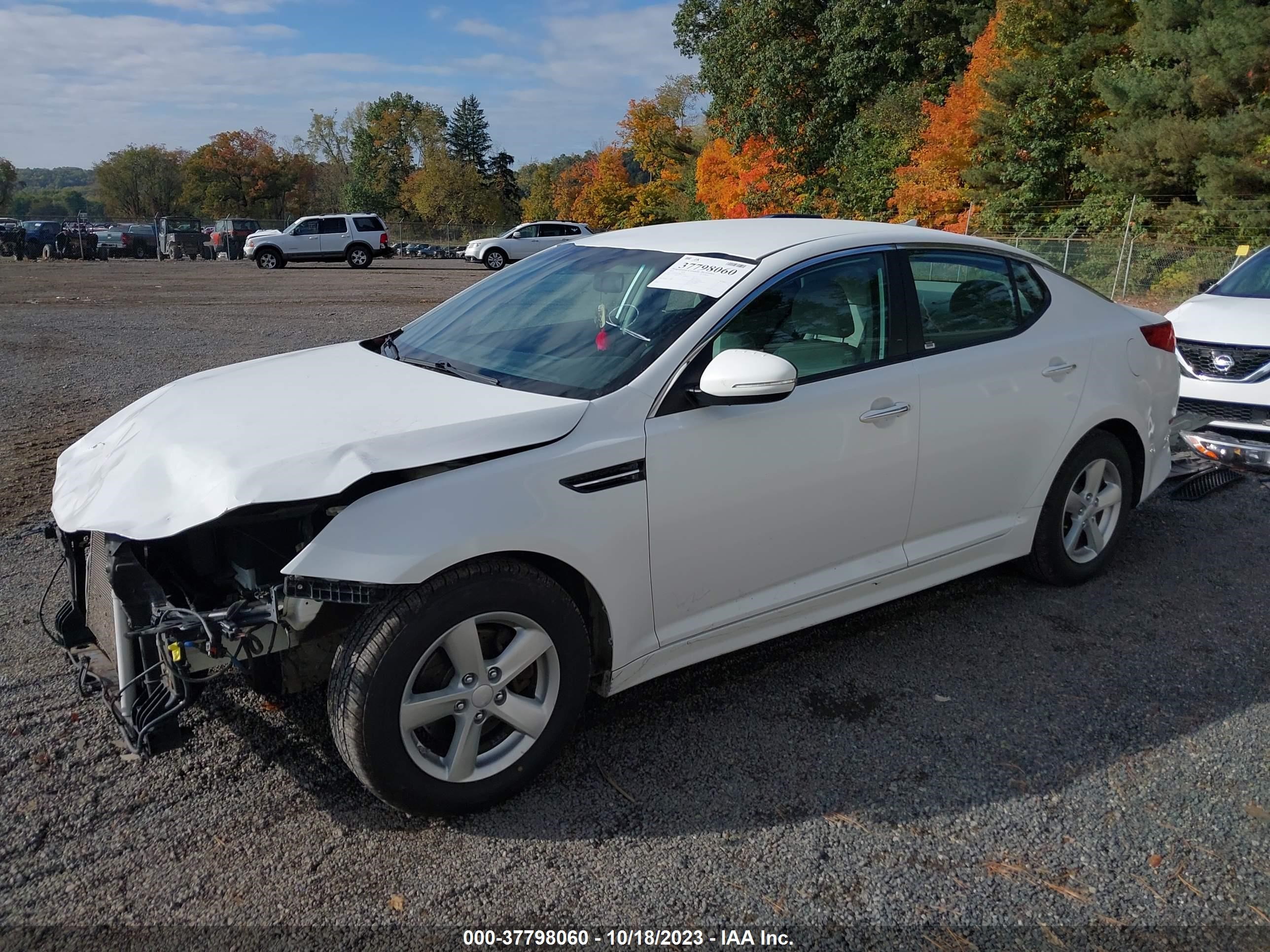 Photo 1 VIN: KNAGM4A70F5573415 - KIA OPTIMA 