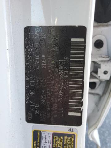 Photo 11 VIN: KNAGM4A70F5648601 - KIA OPTIMA LX 