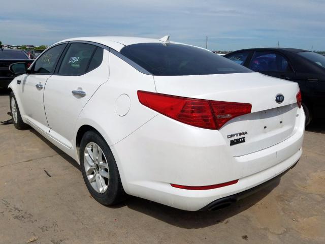 Photo 2 VIN: KNAGM4A71B5078201 - KIA OPTIMA LX 