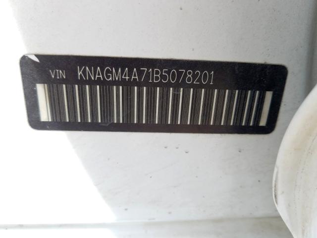 Photo 9 VIN: KNAGM4A71B5078201 - KIA OPTIMA LX 