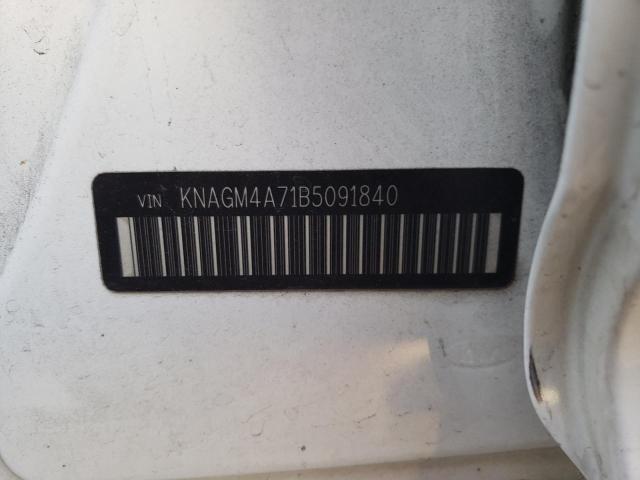 Photo 9 VIN: KNAGM4A71B5091840 - KIA OPTIMA LX 