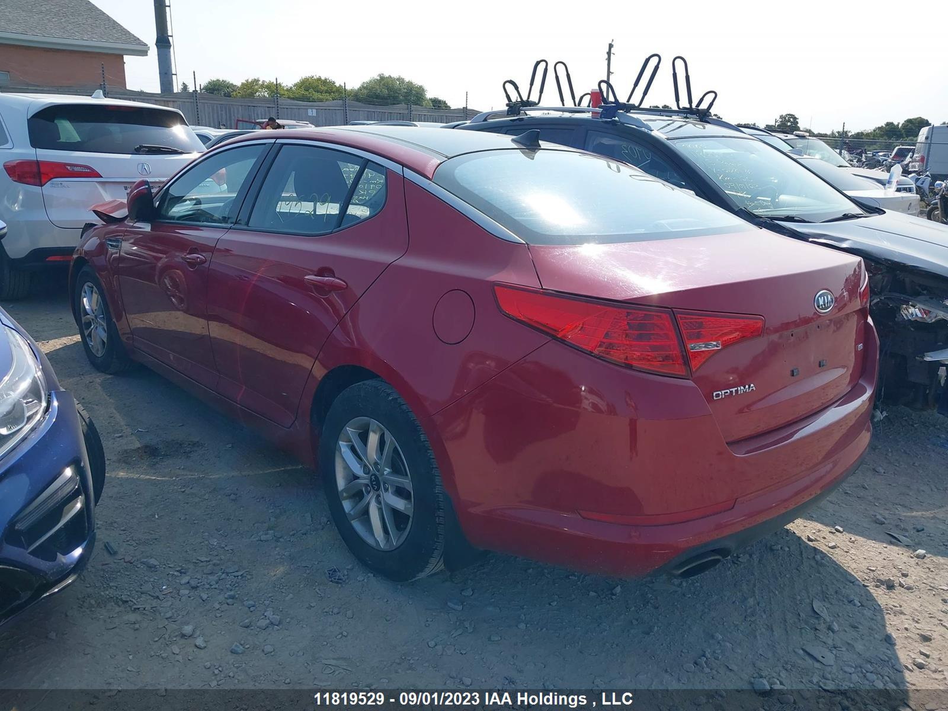 Photo 2 VIN: KNAGM4A71D5416974 - KIA OPTIMA 