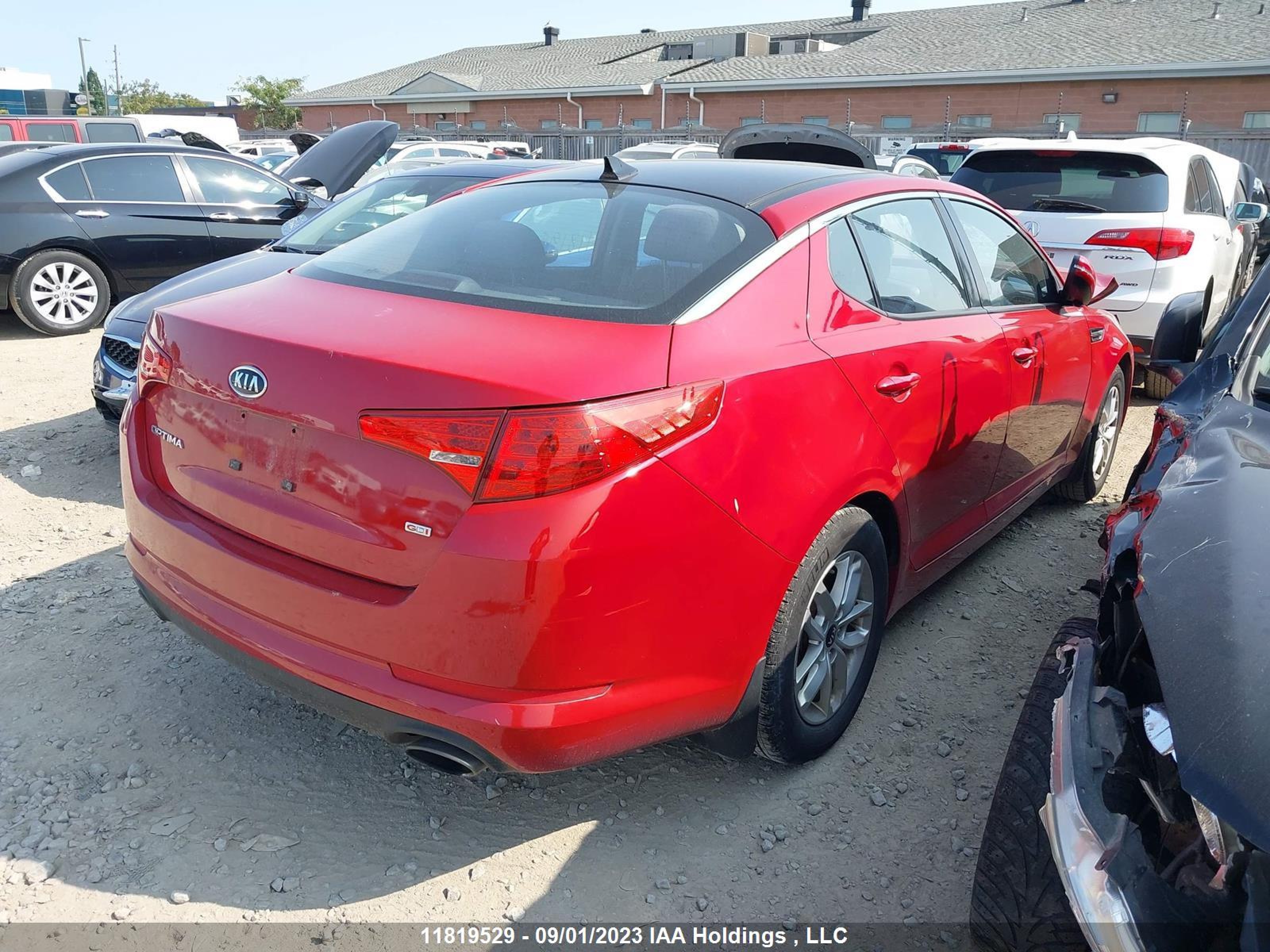 Photo 3 VIN: KNAGM4A71D5416974 - KIA OPTIMA 