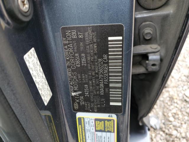 Photo 11 VIN: KNAGM4A71F5602128 - KIA OPTIMA LX 