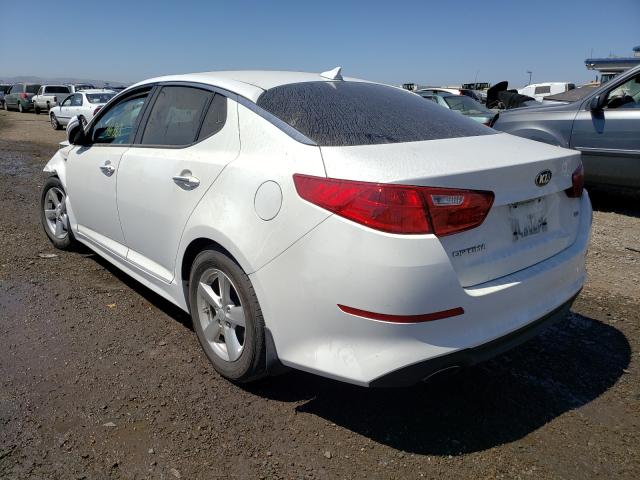 Photo 2 VIN: KNAGM4A71F5630849 - KIA OPTIMA LX 