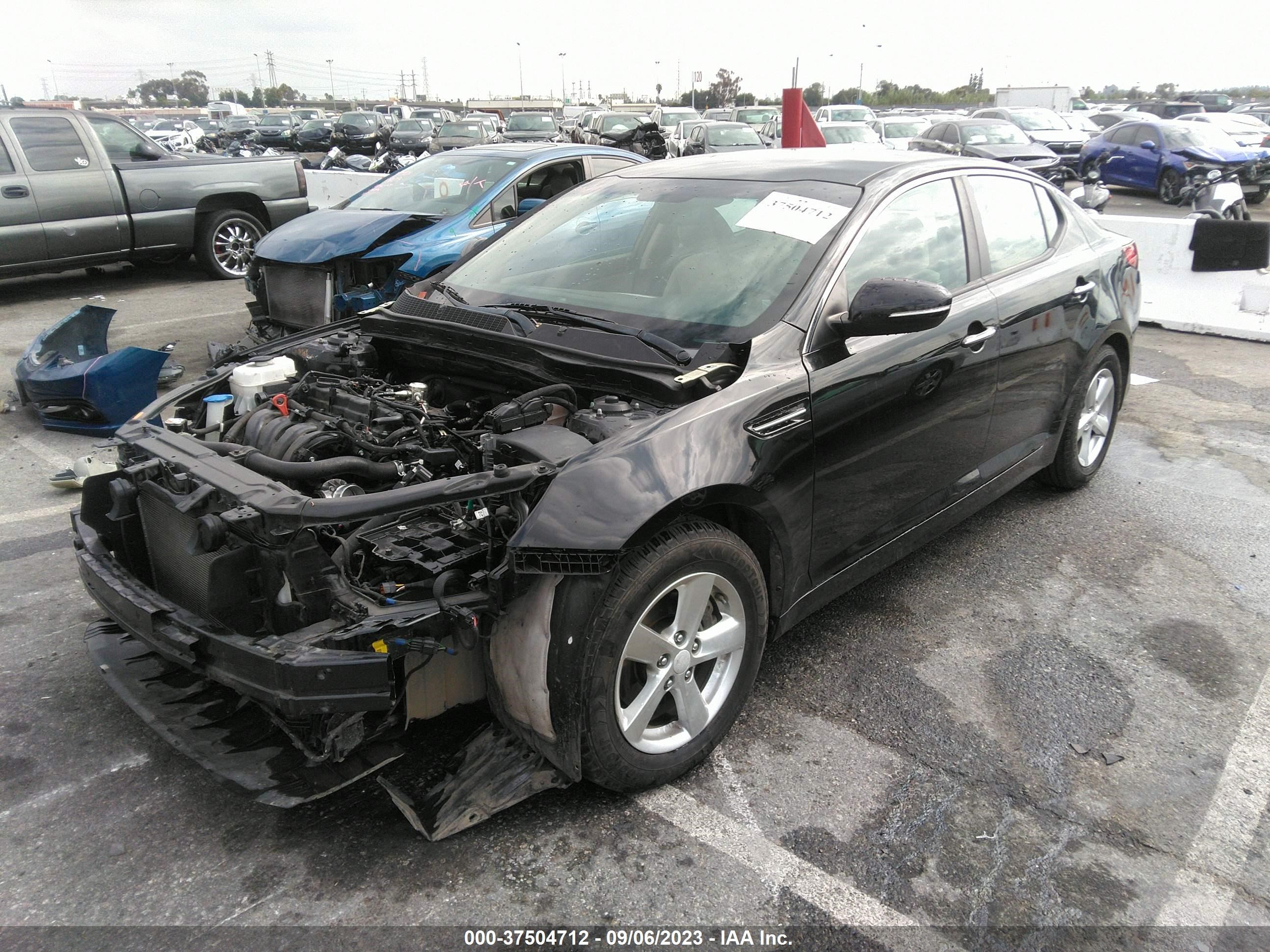 Photo 1 VIN: KNAGM4A71F5662684 - KIA OPTIMA 