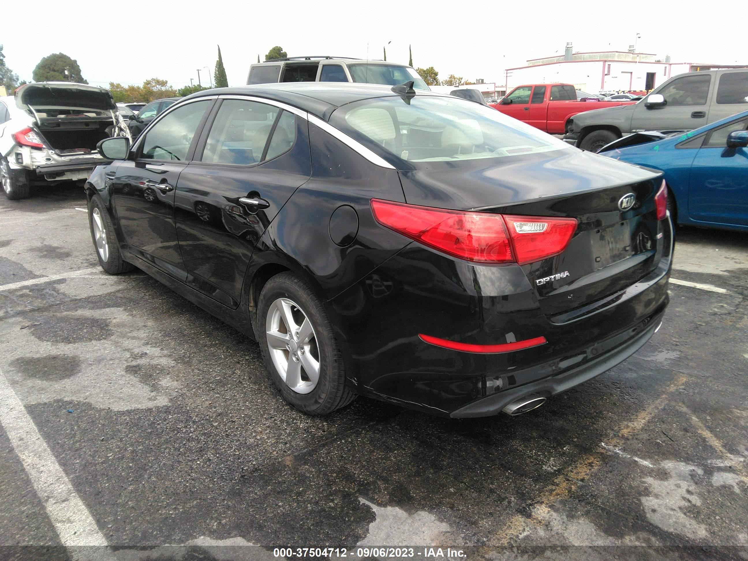 Photo 2 VIN: KNAGM4A71F5662684 - KIA OPTIMA 