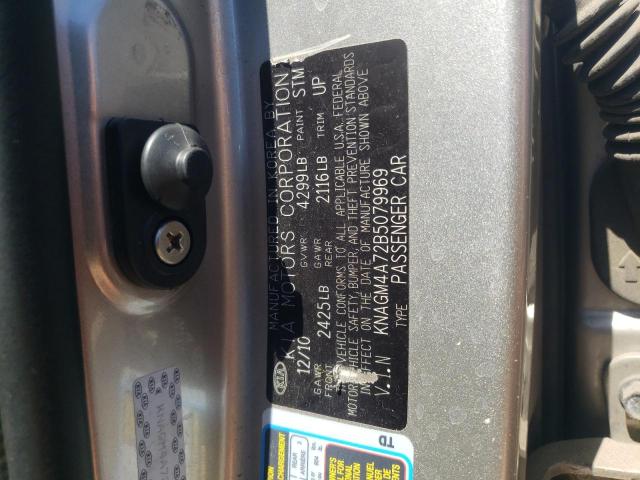 Photo 12 VIN: KNAGM4A72B5079969 - KIA OPTIMA LX 