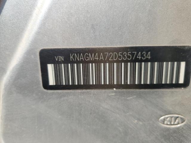 Photo 12 VIN: KNAGM4A72D5357434 - KIA OPTIMA LX 