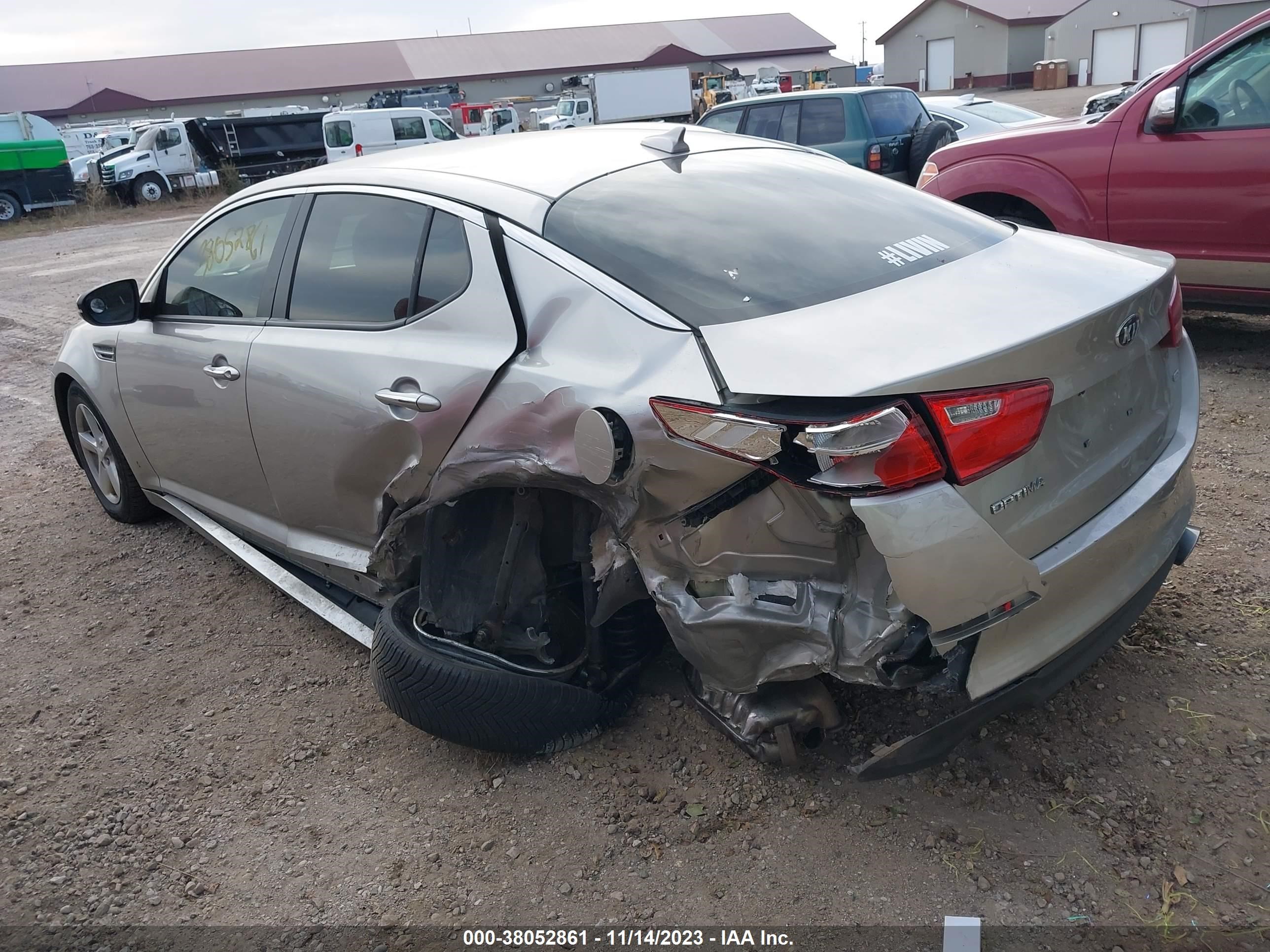 Photo 2 VIN: KNAGM4A72E5455199 - KIA OPTIMA 