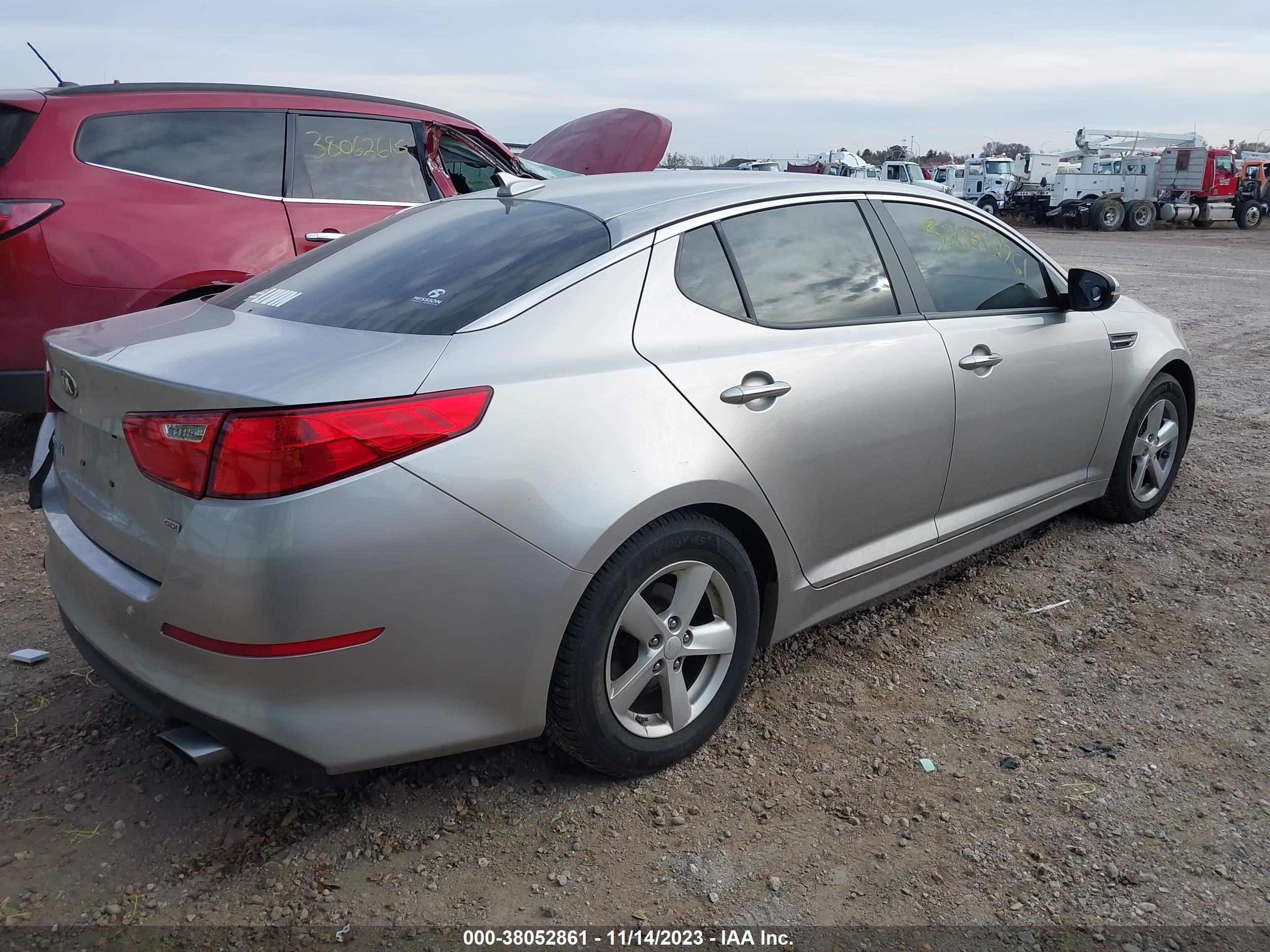 Photo 3 VIN: KNAGM4A72E5455199 - KIA OPTIMA 