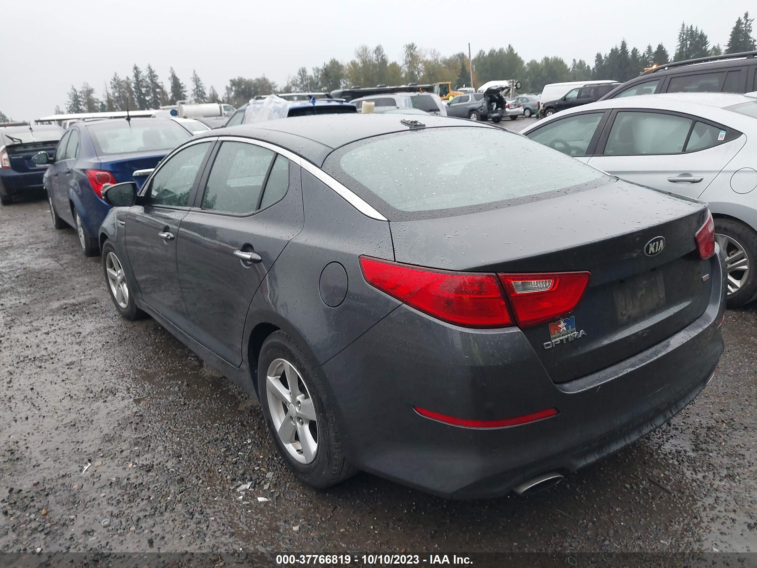 Photo 2 VIN: KNAGM4A72F5640886 - KIA OPTIMA 