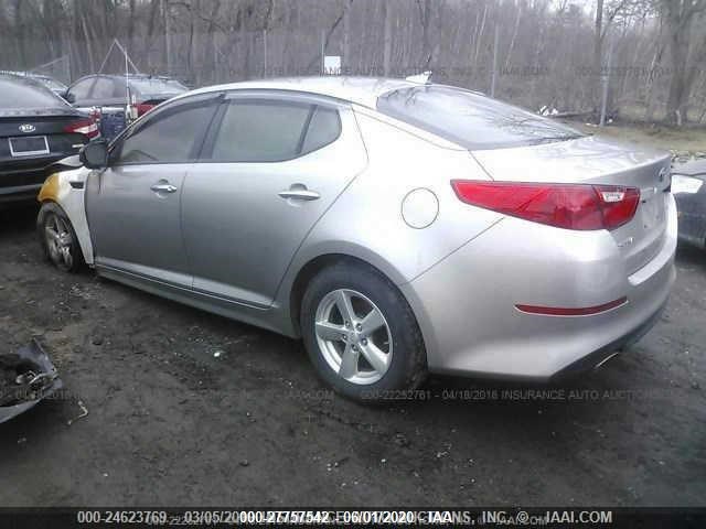 Photo 2 VIN: KNAGM4A73F5547245 - KIA OPTIMA 