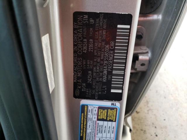 Photo 12 VIN: KNAGM4A73F5585106 - KIA OPTIMA LX 