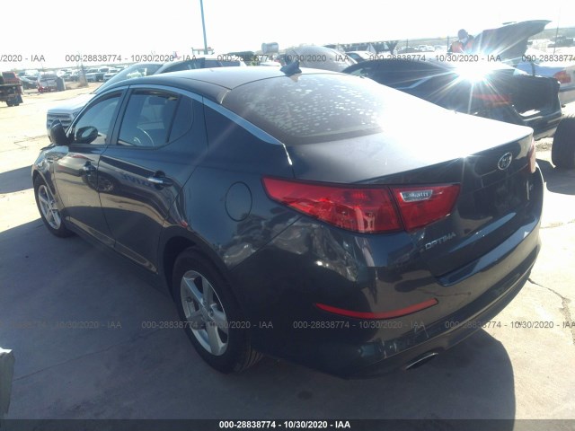 Photo 2 VIN: KNAGM4A73F5632862 - KIA OPTIMA 