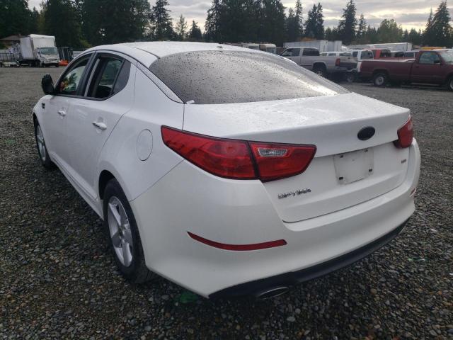 Photo 2 VIN: KNAGM4A73F5645708 - KIA OPTIMA LX 