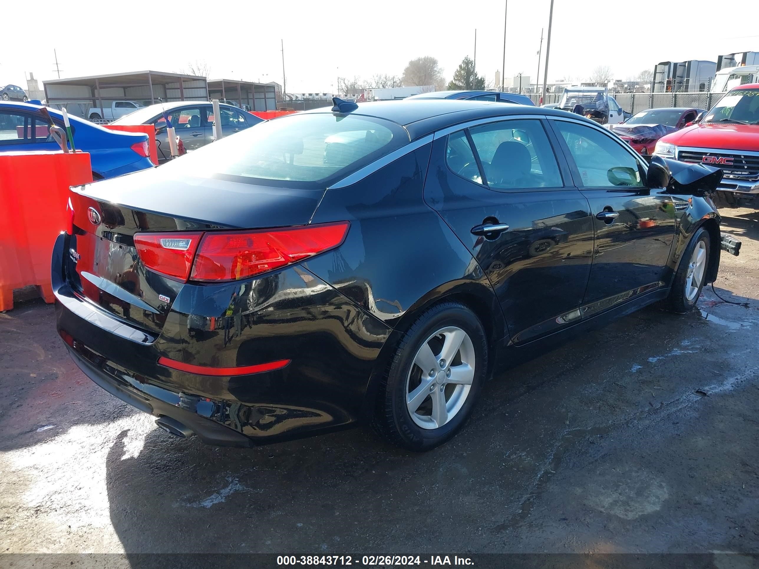 Photo 3 VIN: KNAGM4A73F5659091 - KIA OPTIMA 