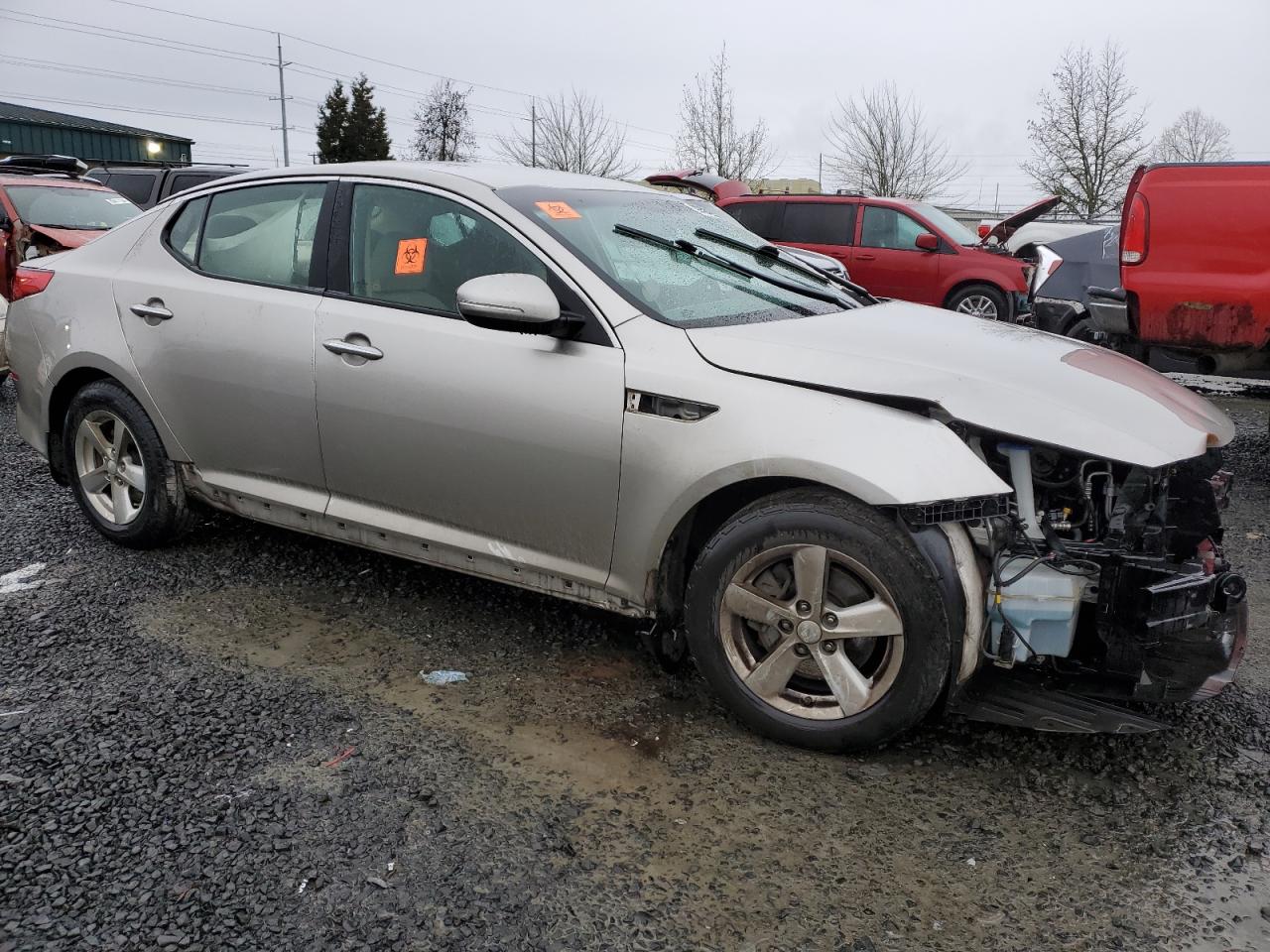 Photo 3 VIN: KNAGM4A74E5449906 - KIA OPTIMA 