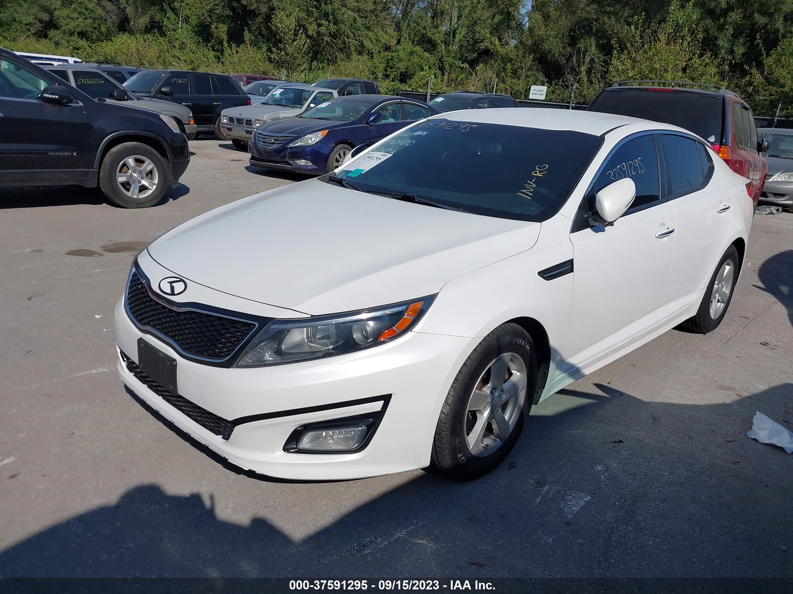 Photo 1 VIN: KNAGM4A74F5550980 - KIA OPTIMA 