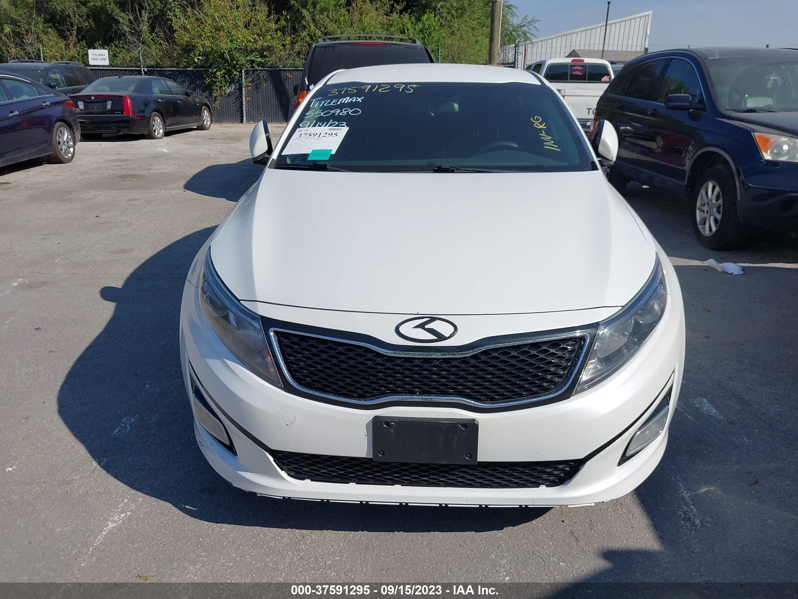 Photo 5 VIN: KNAGM4A74F5550980 - KIA OPTIMA 