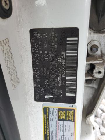 Photo 11 VIN: KNAGM4A74F5554480 - KIA OPTIMA LX 