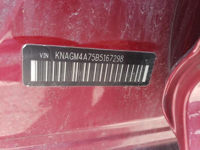 Photo 9 VIN: KNAGM4A75B5167298 - KIA OPTIMA 