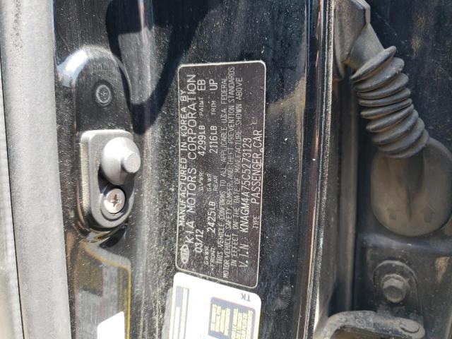 Photo 11 VIN: KNAGM4A75C5273123 - KIA OPTIMA LX 