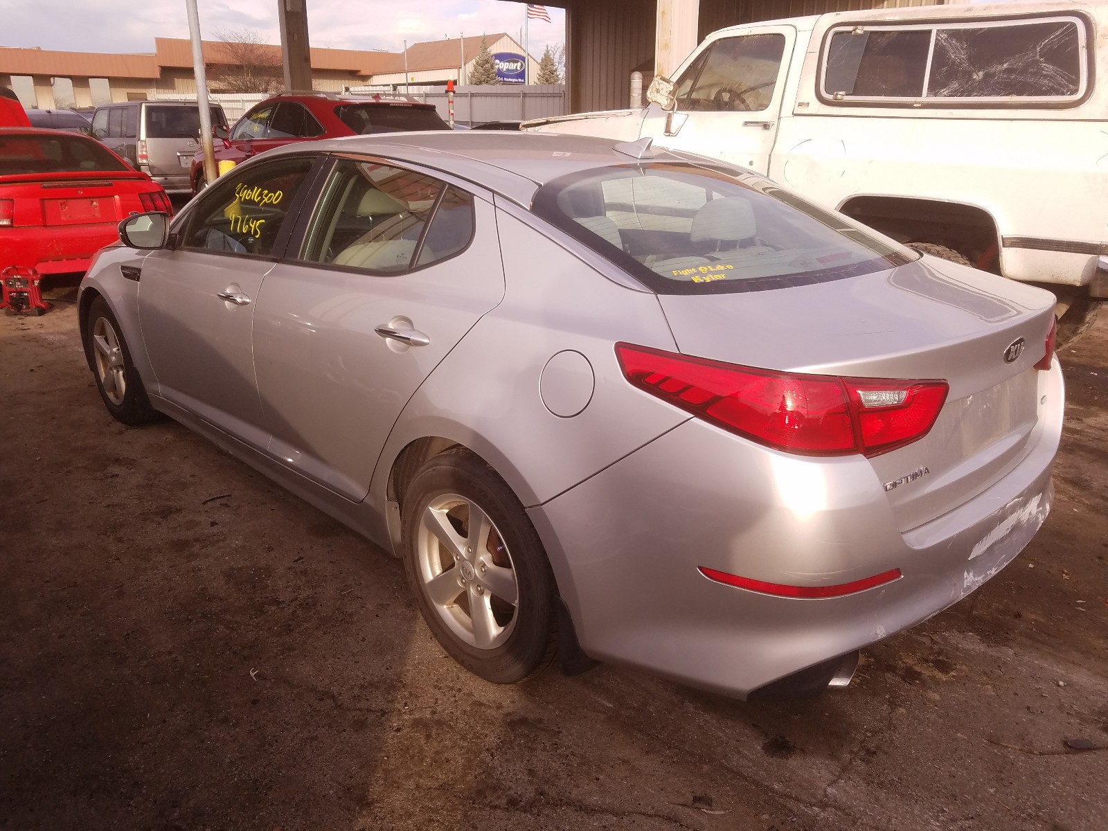 Photo 2 VIN: KNAGM4A75E5469629 - KIA OPTIMA LX 