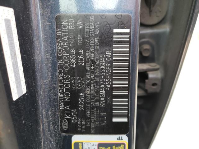 Photo 11 VIN: KNAGM4A75F5536845 - KIA OPTIMA LX 